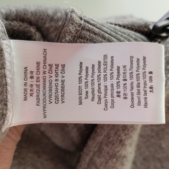 Burton Minx DryRide full zip fleece hooded jacket gray size small - Picture 12 of 13